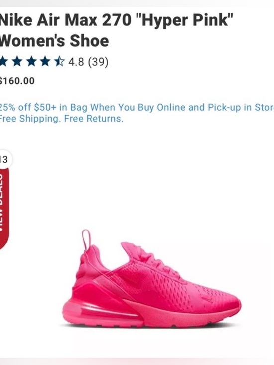 Nike Shoes - Used Nike Women’s Athletic Shoes in Bright Pink
